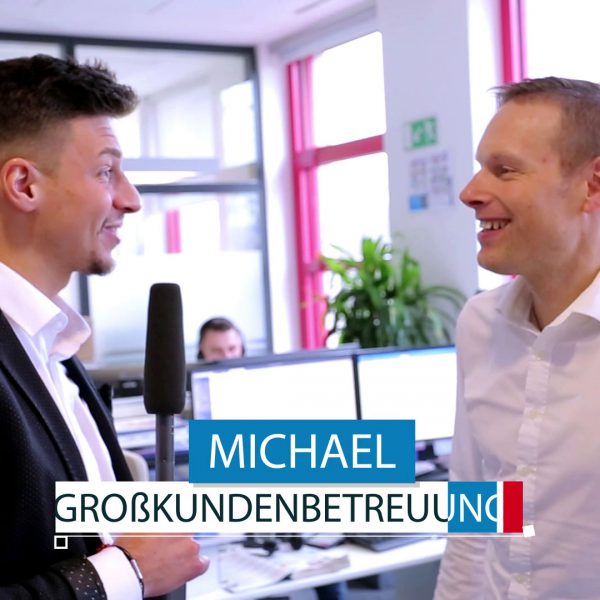 Eine Idee von Prestigefilm Mitarbeiter im Interview mit Mitarbeiter