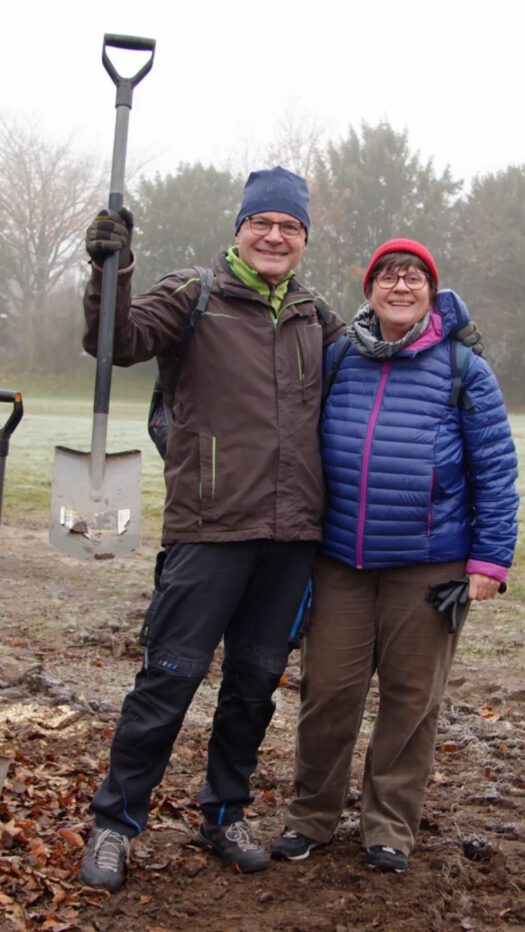 Stadtwerke Karlsruhe-Baumpflanzaktion